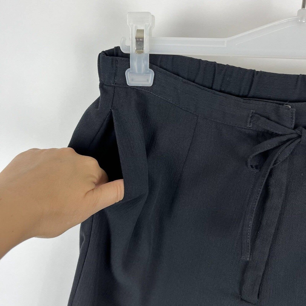 Pendleton Black Lightweight Elastic Tie Waist Wom… - image 4